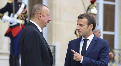 Ֆրանսիայի և Ադրբեջանի նախագահները հեռախոսազրույց են ունեցել

 |armenpress.am|