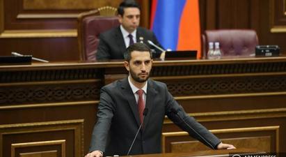 ԱԺ-ի օրակարգում մնացել է Կառավարության գործունեության ծրագրին հավանություն տալու մասին հարցը |armenpress.am|

