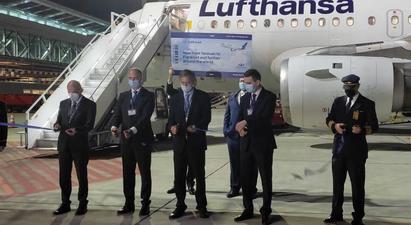 Կայացել է եվրոպական Lufthansa ավիաընկերության առաջին թռիչքը դեպի Հայաստան

