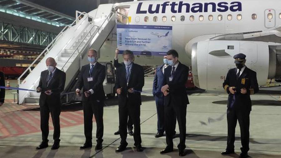 Կայացել է եվրոպական Lufthansa ավիաընկերության առաջին թռիչքը դեպի Հայաստան

