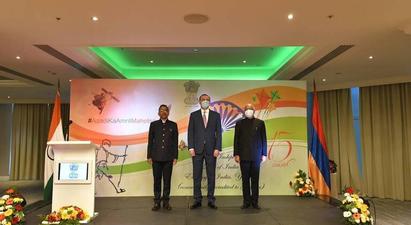 Արմեն Գրիգորյանը մասնակցել է Հնդկաստանի անկախության 75-ամյակին նվիրված միջոցառմանը
