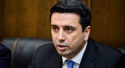 Ալեն Սիմոնյանը խստորեն դատապարտում է ԱԺ նիստերի դահլիճում տեղի ունեցած բռնության դեպքը |armenpress.am|