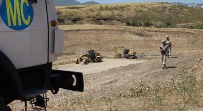 Խաղաղապահներն ապահովում են Արցախում ջրամբարի շինարարական աշխատանքների անվտանգությունը   |armenpress.am|