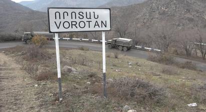 Որոտանի մոտ Ադրբեջանի ոստիկանությունը ստուգում է իրանական պետհամարանիշներով բեռնատարները․ ԱԱԾ