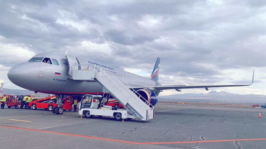 Մեկնարկել են Aeroflot ավիաընկերության Մոսկվա-Գյումրի-Մոսկվա երթուղով չվերթները