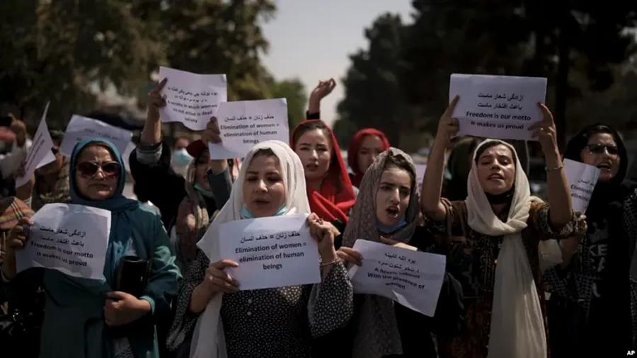 Կանայք բողոքի ակցիա են անցկացրել Քաբուլում |azatutyun.am|