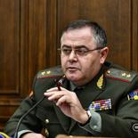 Artak Davtyan, the Chief of the General Staff of the Armed Forces of the Republic of Armenia, didn’t comment on the journalists' questions about the safety of the Goris-Vorotan road section. In response to a question about two residents of the village of Kasakh entering the territory under Azerbaijani control on the section of the Goris-Vorotan road, Davtyan noted: "The National Security Service has made a statement, please take that into account. The General Staff doesn’t have any comments." When asked if he personally drives along this road, the Chief of the General Staff answered: "I drive on this road, I drove normally."
