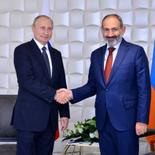 Russian-Armenian relations are of a friendly, allied nature. Our states have established close cooperation in various fields, constructive partnership within the framework of the EEU, the CSTO, and the CIS. I am confident that by joint efforts we will continue to strengthen bilateral partnerships in all areas. Today Armenia has to face serious challenges. We presume that the consistent implementation of the November and January trilateral agreements at the highest level will ensure the peaceful, prosperous development of your country and the entire Transcaucasian region. [Vladimir Putin send a congratulatory message to Nikol Pashinyan]
