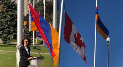 Հայաստանի դրոշը բարձրացվել է Օտտավայում