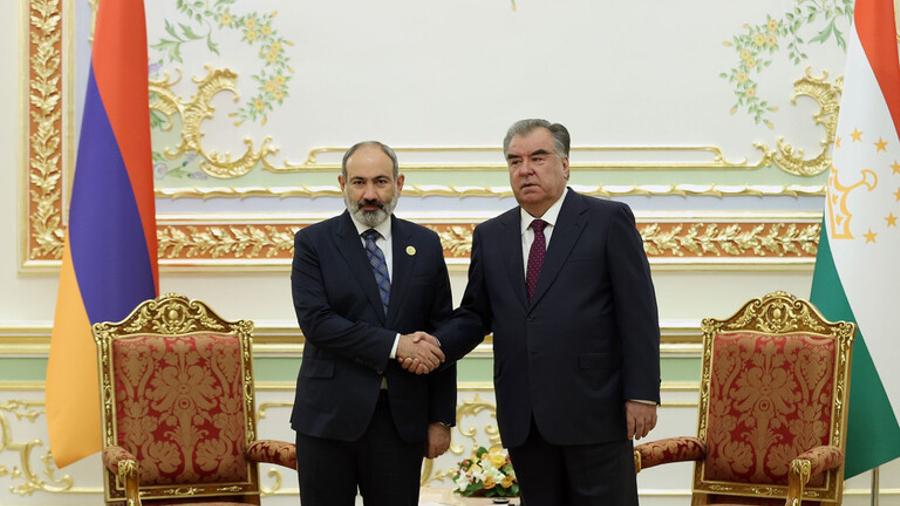 Tajikistan highly appreciates the historical relations of friendship, multilateral partnership with Armenia, intending to strengthen and develop them in all directions. Rahmon to Pashinyan