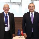 Turkish Foreign Minister Mevlut Cavusoglu met with European Union’s High Representative for Foreign Affairs and Security Policy/Vice-President of the Commission Josep Borrell on the sidelines of the 76th UN General Assembly in New York. Turkish FM informed that they have discussed Turkey-EU relations, the situation in Afghanistan, Eastern Mediterranean and the regional stability. |armenpress.am|
