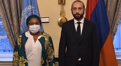 Արարատ Միրզոյանը հանդիպել է Ցեղասպանության կանխարգելման հարցերով ՄԱԿ գլխավոր քարտուղարի հատուկ խորհրդականի հետ
