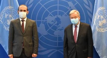 ՀՀ ԱԳ նախարարը ու ՄԱԿ-ի գլխավոր քարտուղարը մտքեր են փոխանակել տարածաշրջանային անվտանգության հարցերի շուրջ


