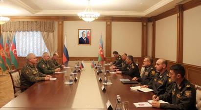 Մուրադովը Բաքվում Հասանովին է ներկայացրել ՌԴ խաղաղապահների նոր հրամանատար Գենադի Անաշկինին |armenpress.am|


