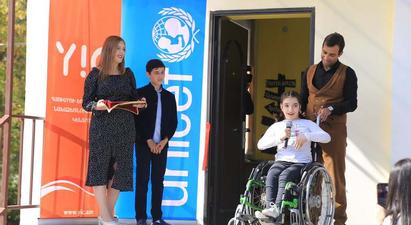 ՅՈՒՆԻՍԵՖ-ը և Գյումրու ԵՆԿ-ն վերագործարկել են Հայաստանում առաջին լիովին ներառական համայնքահեն երիտասարդական կենտրոնը
