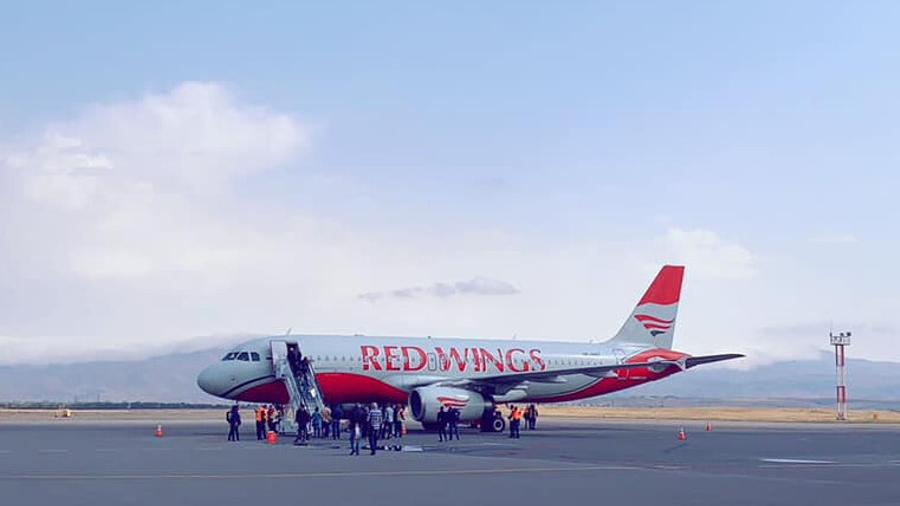 Մեկնարկել են Red Wings ավիաընկերության Մոսկվա-Գյումրի-Մոսկվա չվերթերը
