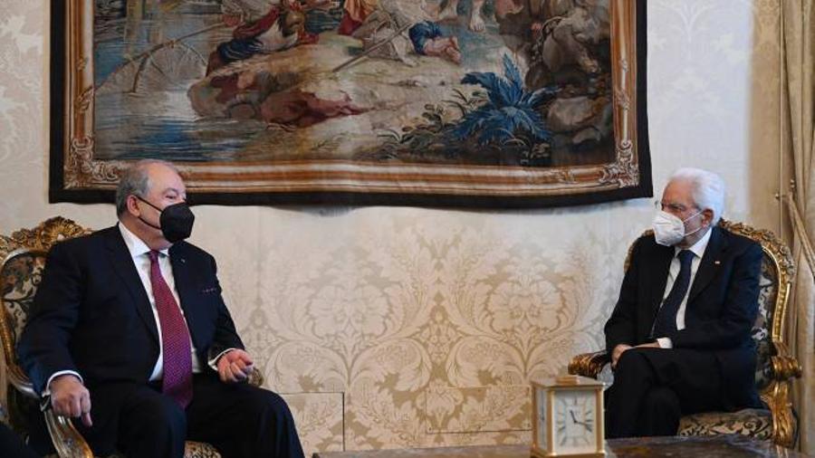 Արմեն Սարգսյանն ու Սերջո Մատարելլան անդրադարձել են ՀՀ-ի և Իտալիայի միջև առևտրատնտեսական հարաբերություններին |armenpress.am|