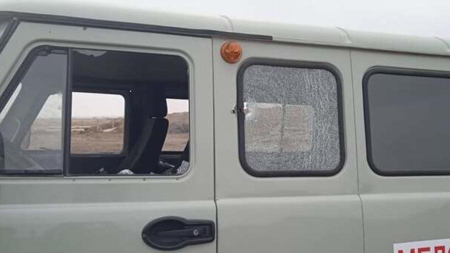 Ադրբեջանական կողմը կրակ է բացել ՊԲ ստորաբաժանման սանիտարական մեքենայի ուղղությամբ. տուժածներ չկան