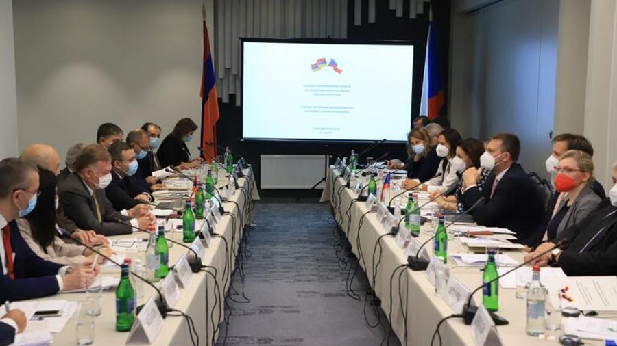 Երևանում կայացել է հայ-չեխական միջկառավարական հանձնաժողովի հինգերորդ նիստը