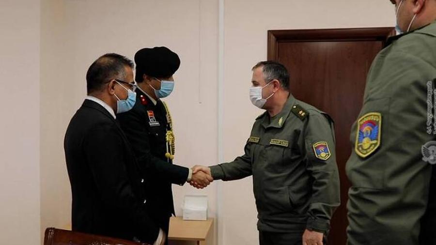 ԶՈՒ ԳՇ պետը Հնդկաստանի դեսպանի հետ ռազմական և ռազմատեխնիկական համագործակցության հարցեր է քննարկել
