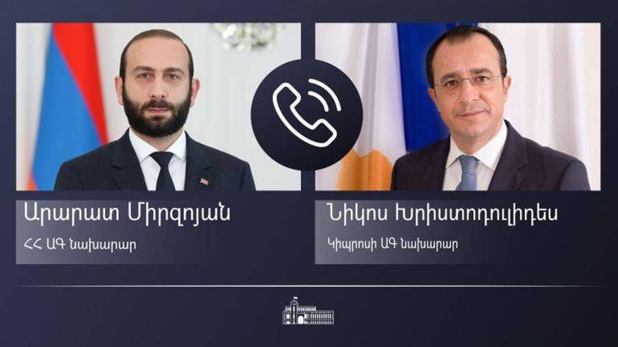 ՀՀ ԱԳ նախարարը Կիպրոսի ԱԳ նախարարին է ներկայացրել հայ-ադրբեջանական սահմանին ստեղծված իրավիճակը
