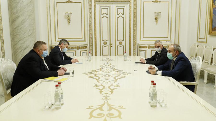 Նիկոլ Փաշինյանն ընդունել է ՌԴ փոխվարչապետ Ալեքսեյ Օվերչուկին