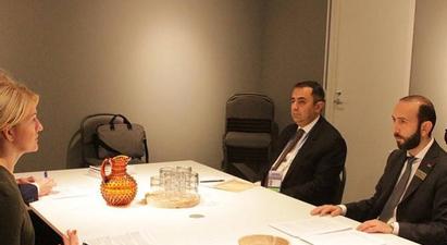 ՀՀ արտաքին գործերի նախարար Միրզոյանը հանդիպել է Էստոնիայի ԱԳ նախարար Էվա-Մարիա Լիիմեթսի հետ


