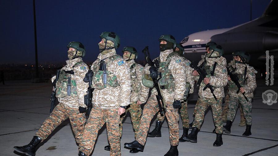 Հայ խաղաղապահները Ղազախստանից վերադարձել են Հայաստան