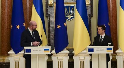 Զելենսկին Եվրախորհրդի ղեկավարի հետ քննարկել է Ուկրաինայի իրադրությունը |factor.am|