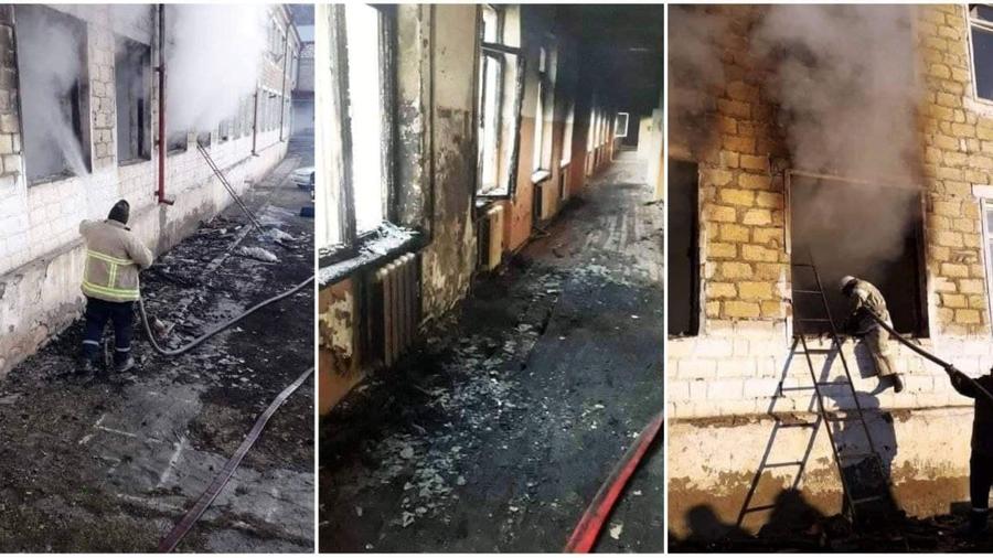 Հրդեհի պատճառով մասնակի այրվել է Մարտակերտի շրջանի Առաջաձոր համայնքի միջնակարգ դպրոցը