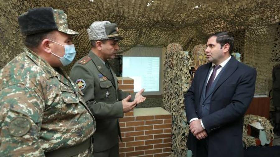 Սուրեն Պապիկյանն այցելել է Վազգեն Սարգսյանի անվան ռազմական համալսարան