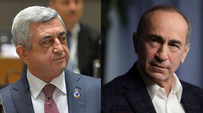 Azerbaijan put on wanted list Robert Kocharyan and Serzh Sargsyan