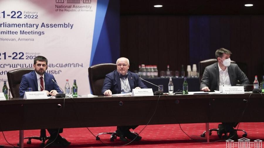 Երևանում կայացել է «Եվրանեսթ» խորհրդարանական վեհաժողովի հանձնաժողովների նիստը