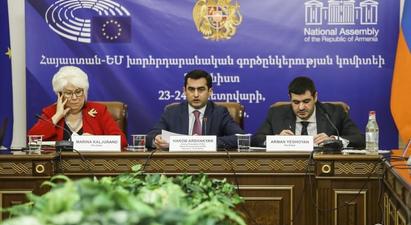 Հակոբ Արշակյանի ելույթը Հայաստան-ԵՄ խորհրդարանական գործընկերության կոմիտեի 2-րդ նիստում