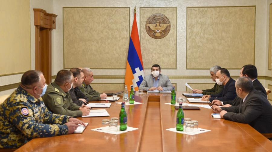 President of Artsakh convened a Security Council meeting
