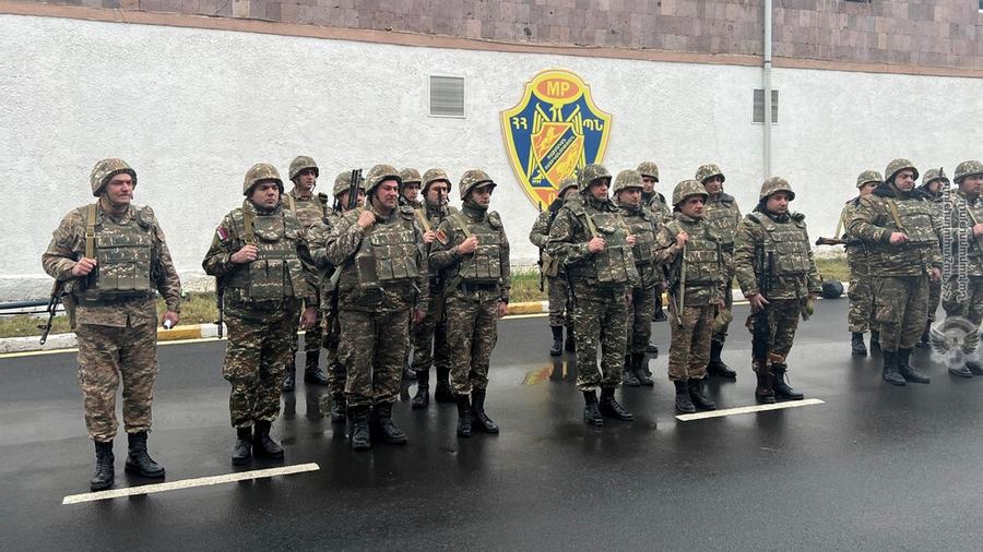 ՀՀ ՊՆ ռազմական ոստիկանության զինծառայողները մեկնել են մարտական հերթապահության