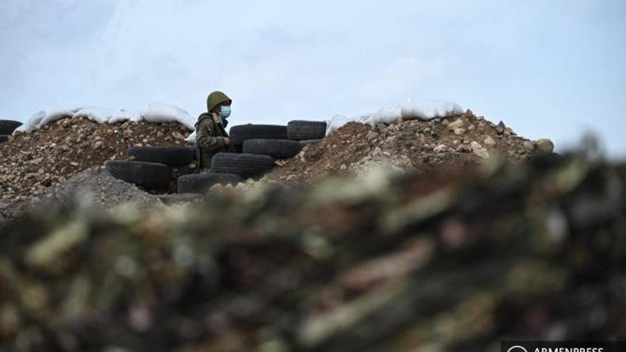 The Azerbaijani Armed Forces opened fire on Armenian combat positions on western section of the border