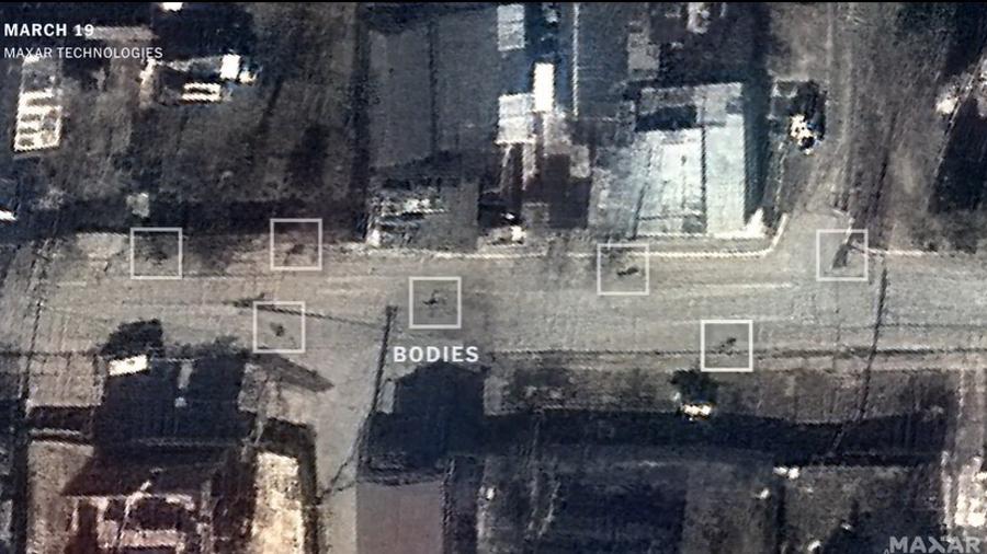 Բուչայում մարմինները հայտնվել են, երբ ռուսական զորքերը վերահսկելիս են եղել քաղաքը․ The New York Times-ն արբանյակային լուսանկարներ է հրապարակել