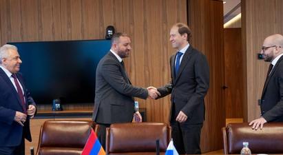 Քերոբյանը և Մանտուրովը քննարկել են Հայաստանի և Ռուսաստանի միջև առևտրաշրջանառության ծավալների վերականգնման հարցեր


