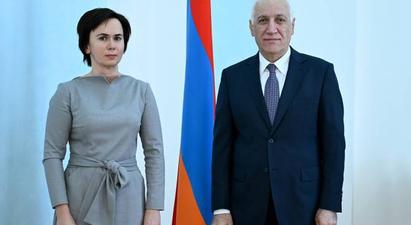 ՀՀ նախագահը հանդիպում է ունեցել Հայաստանում Լիտվայի դեսպանի հետ