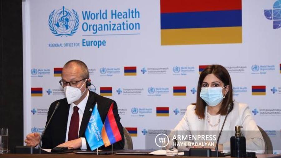 Հայաստանն ԱՀԿ-ի հետ համաձայնագիր է ստորագրել որակյալ առողջապահությունը բոլորին հասանելի դարձնելու նպատակով

 |armenpress.am|