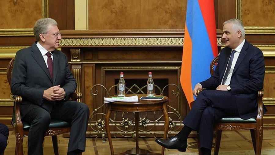 Մհեր Գրիգորյանը և Ալեքսեյ Կուդրինը քննարկել են հայ-ռուսական հարաբերությունների օրակարգային հարցեր