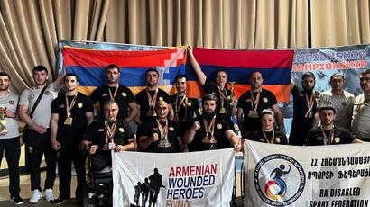 Հայաստանի ներկայացուցիչները 11 ոսկե, 5 արծաթե և 6 բրոնզե մեդալ են նվաճել հաշմանդամային բազկամարտի Եվրոպայի առաջնությունում