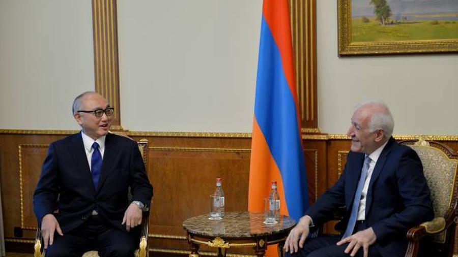 ՀՀ նախագահն ու Ֆուկուսիմա Մասանորին մտքեր են փոխանակել հայ-ճապոնական երկկողմ օրակարգի և փոխգործակցության խորացման շուրջ


