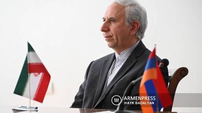 Հավանաբար ապագայում Իրանի և Հայաստանի միջև գազի սվոփի տեսքով նոր համագործակցություն կունենանք. դեսպան |armenpress.am|