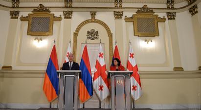 Հայաստանի և Վրաստանի նախագահները հանդես են եկել մամուլի համար հայտարարությամբ
