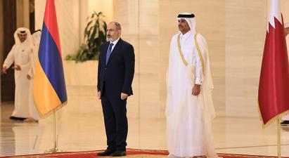 Տեղի է ունեցել Հայաստանի և Կատարի վարչապետների հանդիպումը, որի արդյունքներով ստորագրվել են մի շարք փաստաթղթեր

