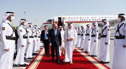 Դոհայի միջազգային օդանավակայանում վարչապետին դիմավորել է Կատարի ԱԳ պետական նախարարը