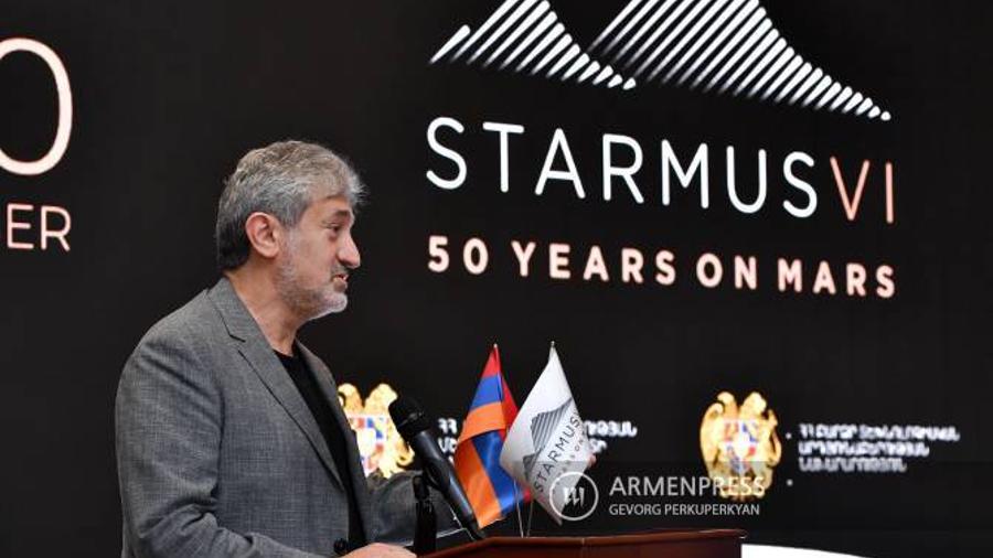 Հայաստանում անցկացվելիք համաշխարհային STARMUS փառատոնի համար կազմվել է միջոցառումների հավելյալ ծրագիր

 |armenpress.am|