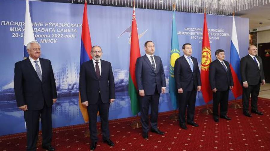 The narrow-format session of the Eurasian Intergovernmental Council held in Minsk
